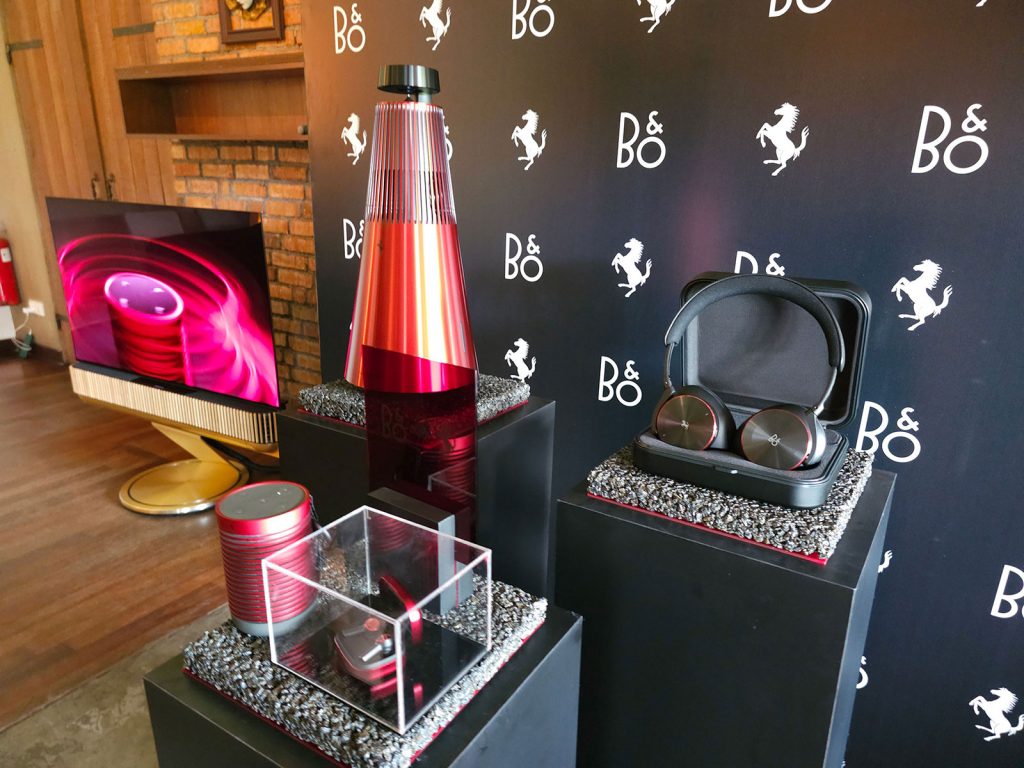 Bang Olufsen × Ferrari کالکشن سیستم‌صوتی برای فراری 1 آسان: باشگاه طراحی و پرورش محصول Bang & Olufsen × Ferrari: کالکشن سیستم‌صوتی برای فراری