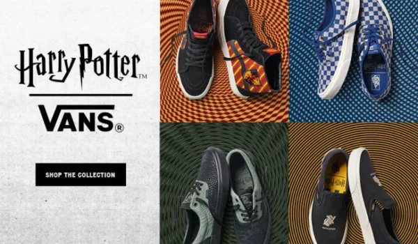 Vans × Harry Potter کالکشن وَنس‌های هری‌پاتر 1 آسان: باشگاه طراحی و پرورش محصول Vans × Harry Potter: کالکشن وَنس‌های هری‌پاتر