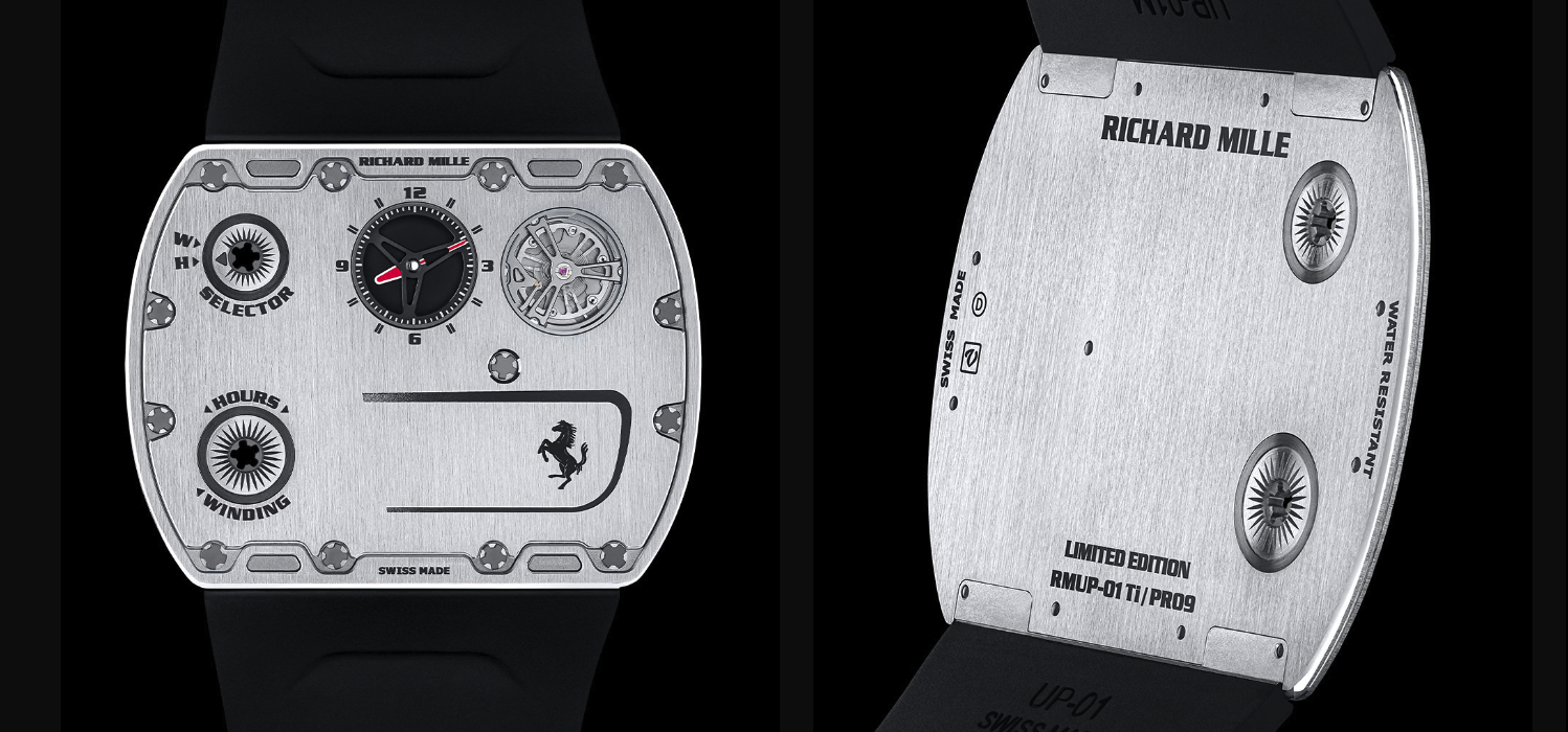 Richard Mille × Ferrari: طراحی ساعت RM UP-01 Richard Mille × Ferrari طراحی ساعت RM UP 01 1 آسان: باشگاه طراحی و پرورش محصول Richard Mille × Ferrari: طراحی ساعت RM UP-01