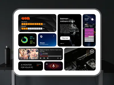 بنتوباکس در طراحی Bento Box Design 1 آسان‌سازان بنتوباکس در طراحی UI (Bento Box Design)