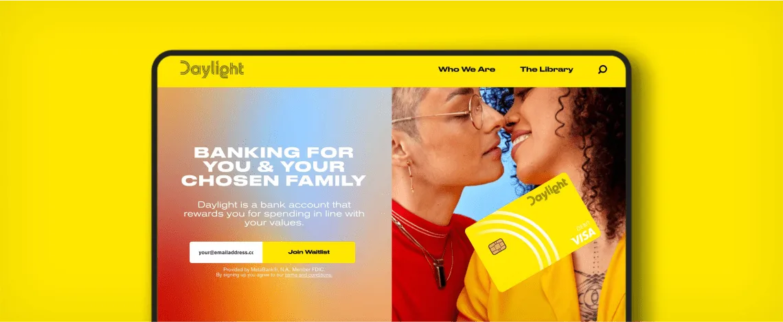 🏳️‍🌈 Daylight Bank وقتی بانک، موضع جنسیتی می‌گیرد2 آسان‌سازان 🏳️‍🌈 Daylight Bank: وقتی بانک، موضع جنسیتی می‌گیرد