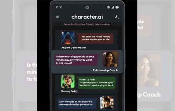 Character.AI وقتی رمان تبدیل به شخصیت می‌شود و با تو حرف می‌زند 1 آسان‌سازان Character.AI: وقتی رمان تبدیل به شخصیت می‌شود و با تو حرف می‌زند