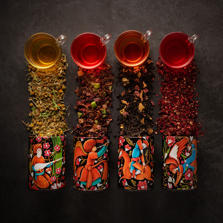 طراحی بسته بندی چای و دمنوش 2 آسان‌سازان طراحی بسته‌بندی: فراتر از یک پوسته، روایتگر برند