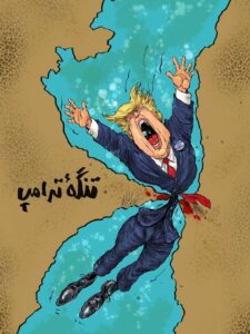 پوسترهای جنگ ایران و آمریکا اسرائیل 32 آسان‌سازان نگاهی به پوسترها و تصویرسازی‌های جنگ ایران و آمریکا-اسرائیل
