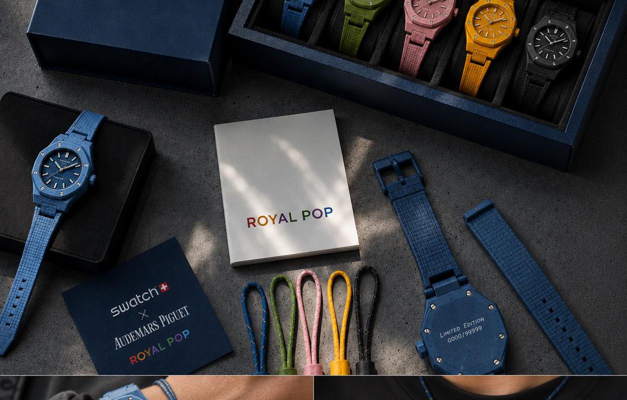 ROYAL POP کالکشن ساعت‌های Swatch و Audemars Piguet 1 آسان‌سازان ROYAL POP: کالکشن ساعت‌های جیبی و ماژولار Swatch & AP