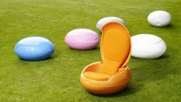 Garden Egg Chair صندلی تخم‌مرغی فضای باز 1 آسان‌سازان Garden Egg Chair: صندلی تخم‌مرغی فضای باز