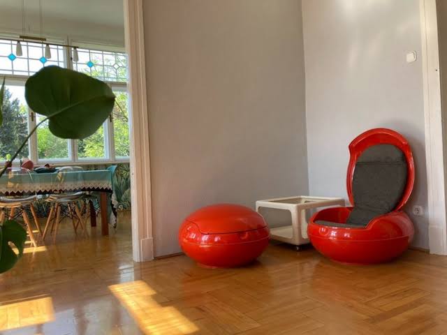 Garden Egg Chair صندلی تخم‌مرغی فضای باز 4 آسان‌سازان Garden Egg Chair: صندلی تخم‌مرغی فضای باز