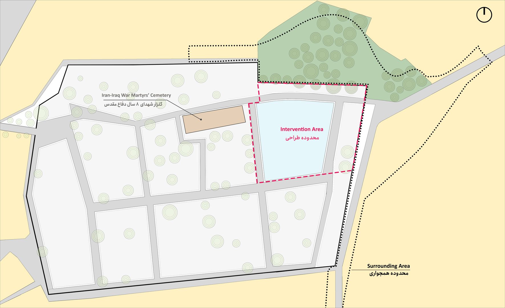Intervention Area آسان‌سازان مسابقه معماری یادمان کودکان میناب