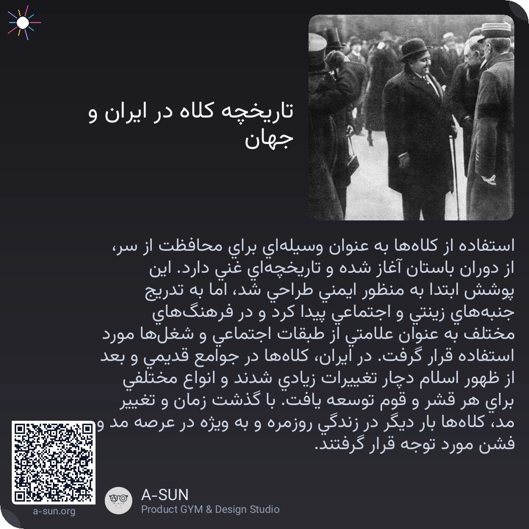 تاریخچه کلاه در ایران و جهان