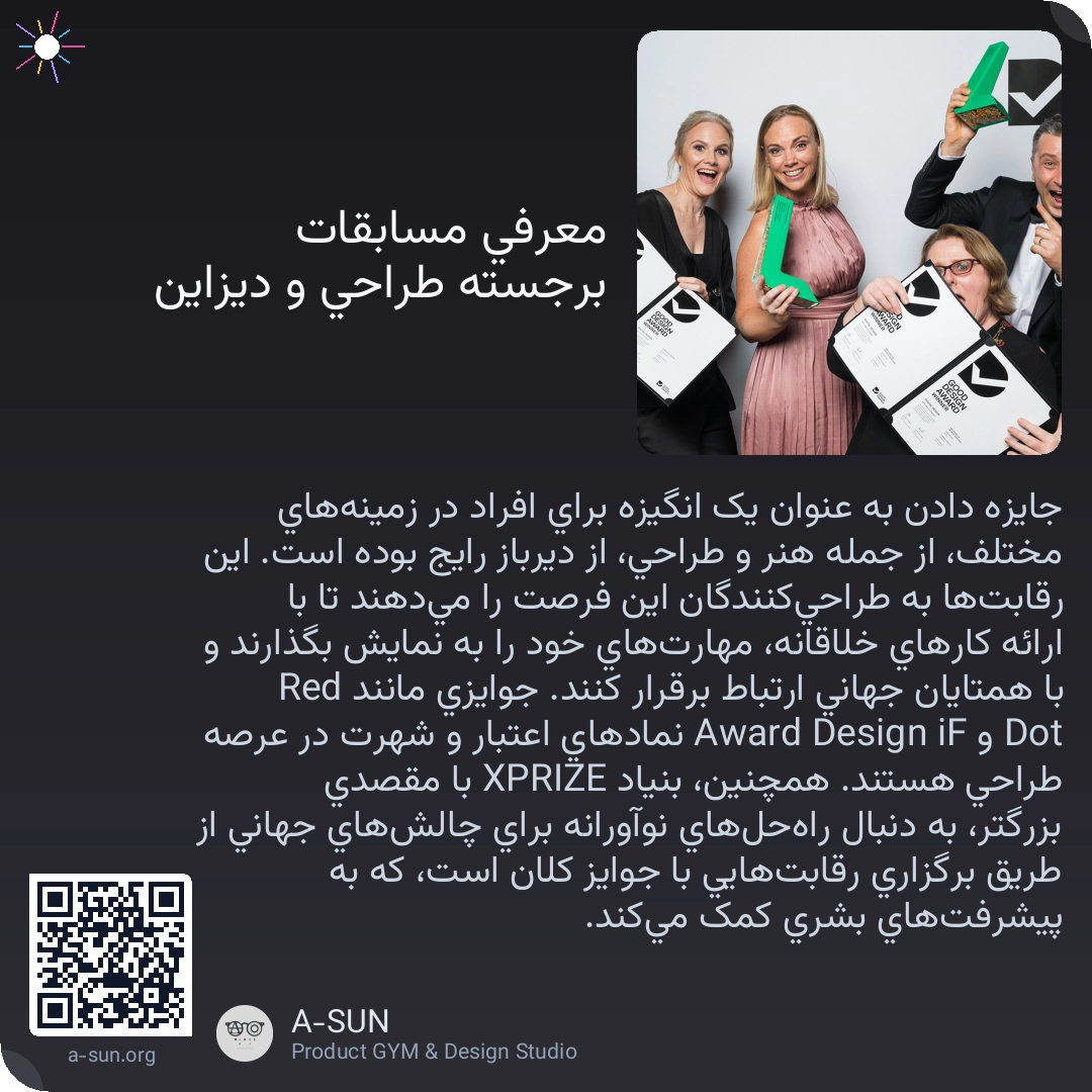 معرفی مسابقات برجسته طراحی و دیزاین